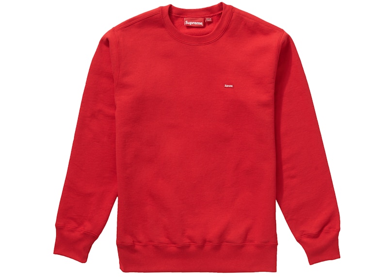 supreme small box logo crew neck