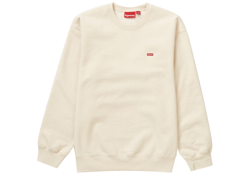 Supreme Small Box Crewneck (SS22) Natural Men's - SS22 - GB