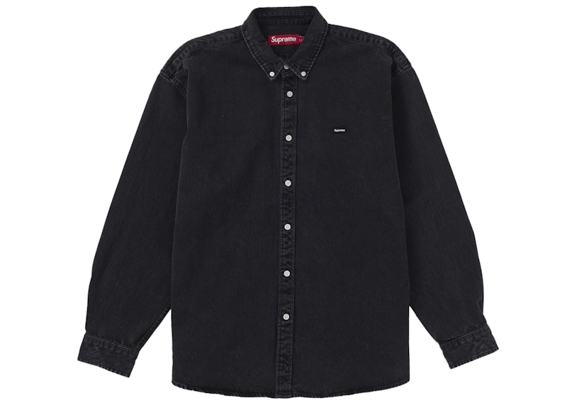 Supreme Small Box Denim Shirt (FW25) Black Men's - FW25 - US