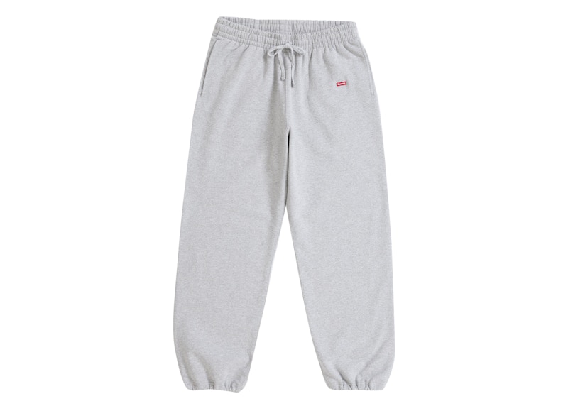 Pre-owned Supreme Men's  Small Box Drawcord Sweatpant (fw24) In Ash Grey