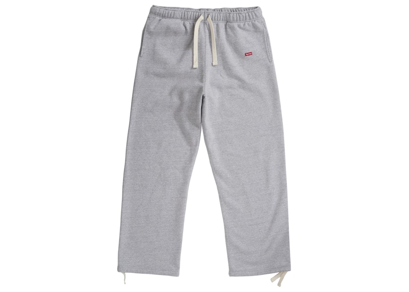 Supreme Small Box Drawstring Sweatpant Heather Grey メンズ - SS26 - JP