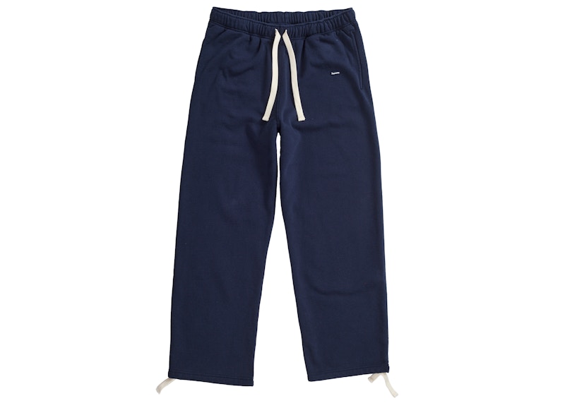 Supreme Small Box Jogginghose mit Kordelzug, Marineblau