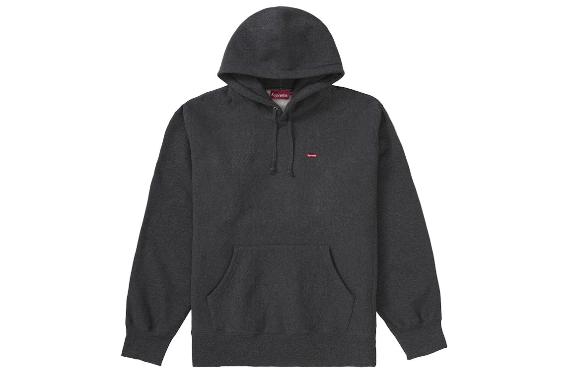 Click to view more detailed imagery on our partner's website Pre-owned Supreme Small Box Hooded Sweatshirt (fw21) Charcoal