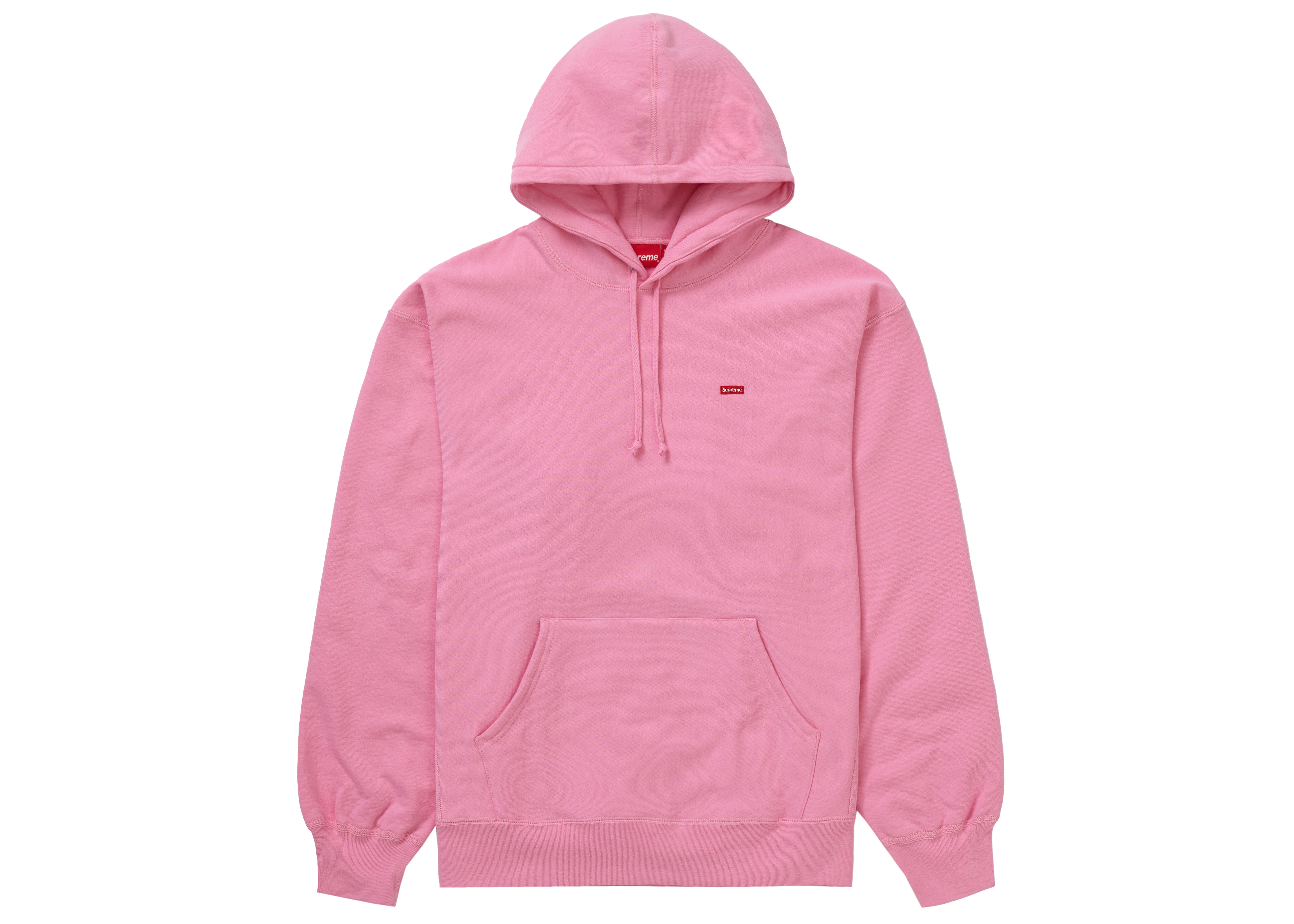 Supreme Small Box Hooded Sweatshirt (FW21) Pink
