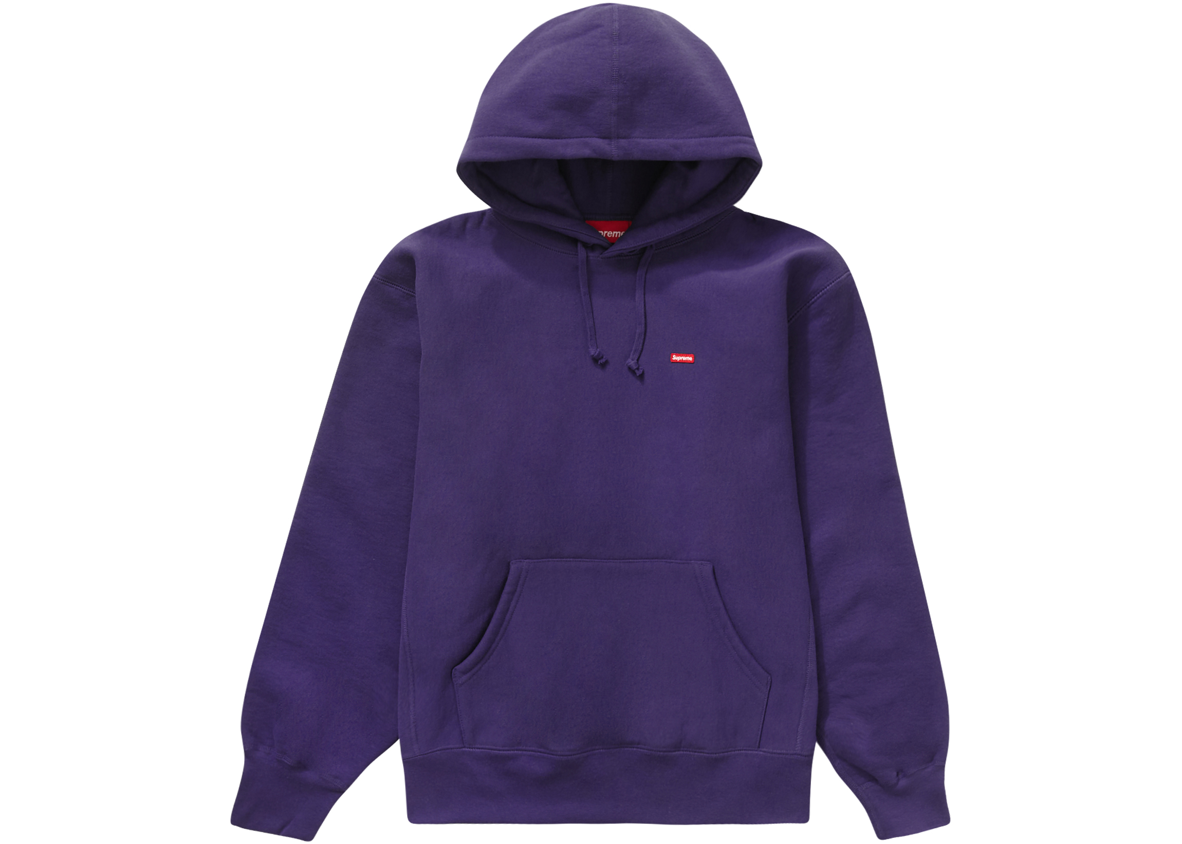 Supreme Small Box Hooded Sweatshirt (FW22) Purple Men's - FW22 - US