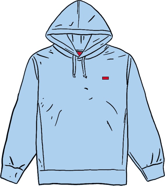 Supreme Small Box Hooded Sweatshirt Ice Blue メンズ - SS20 - JP