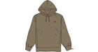 Supreme Small Box Hooded Sweatshirt Light Olive