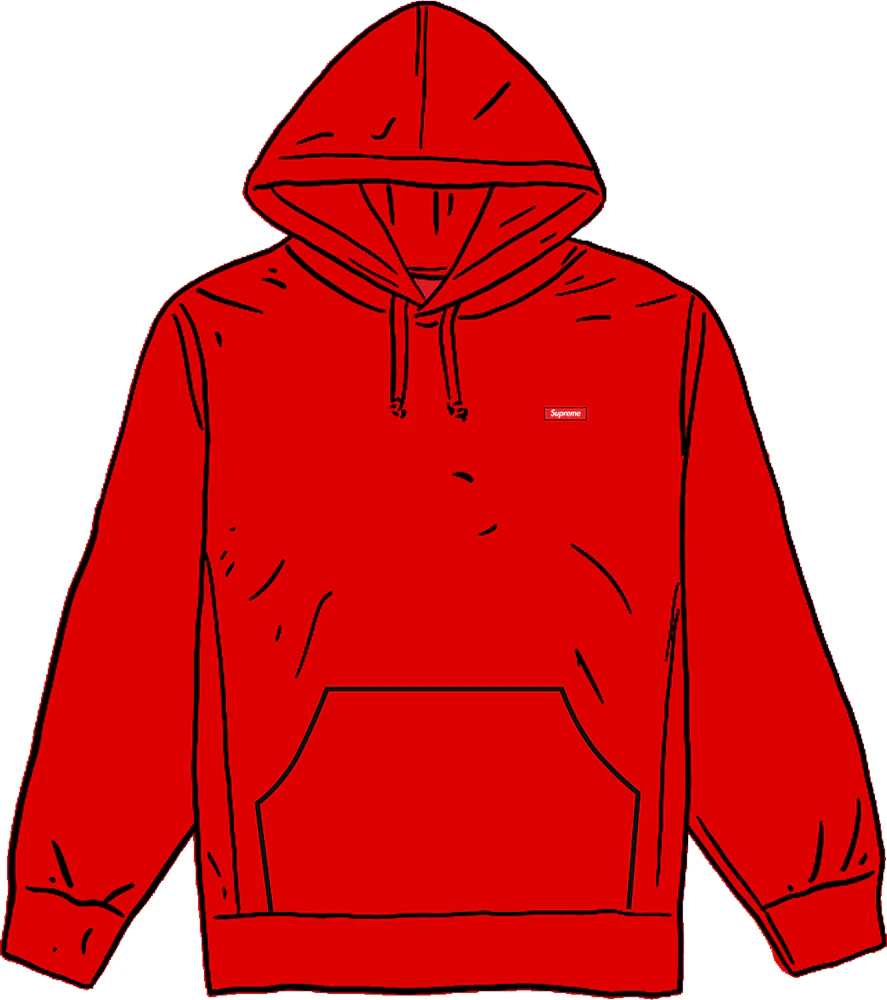 Plain Red Supreme Hoodie In USA With Cheap Price
