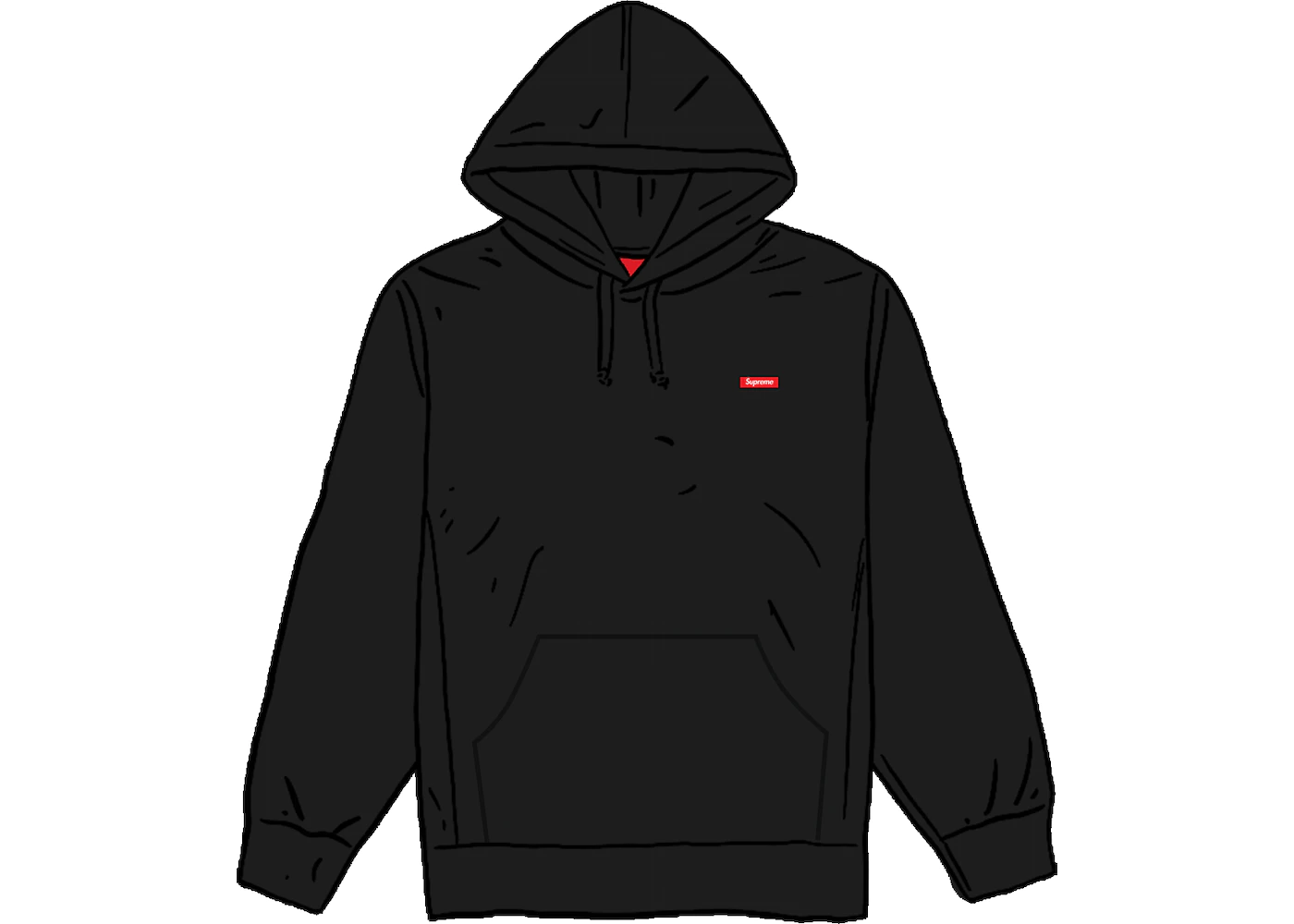 Supreme Small Box Hooded Sweatshirt (SS21) Black