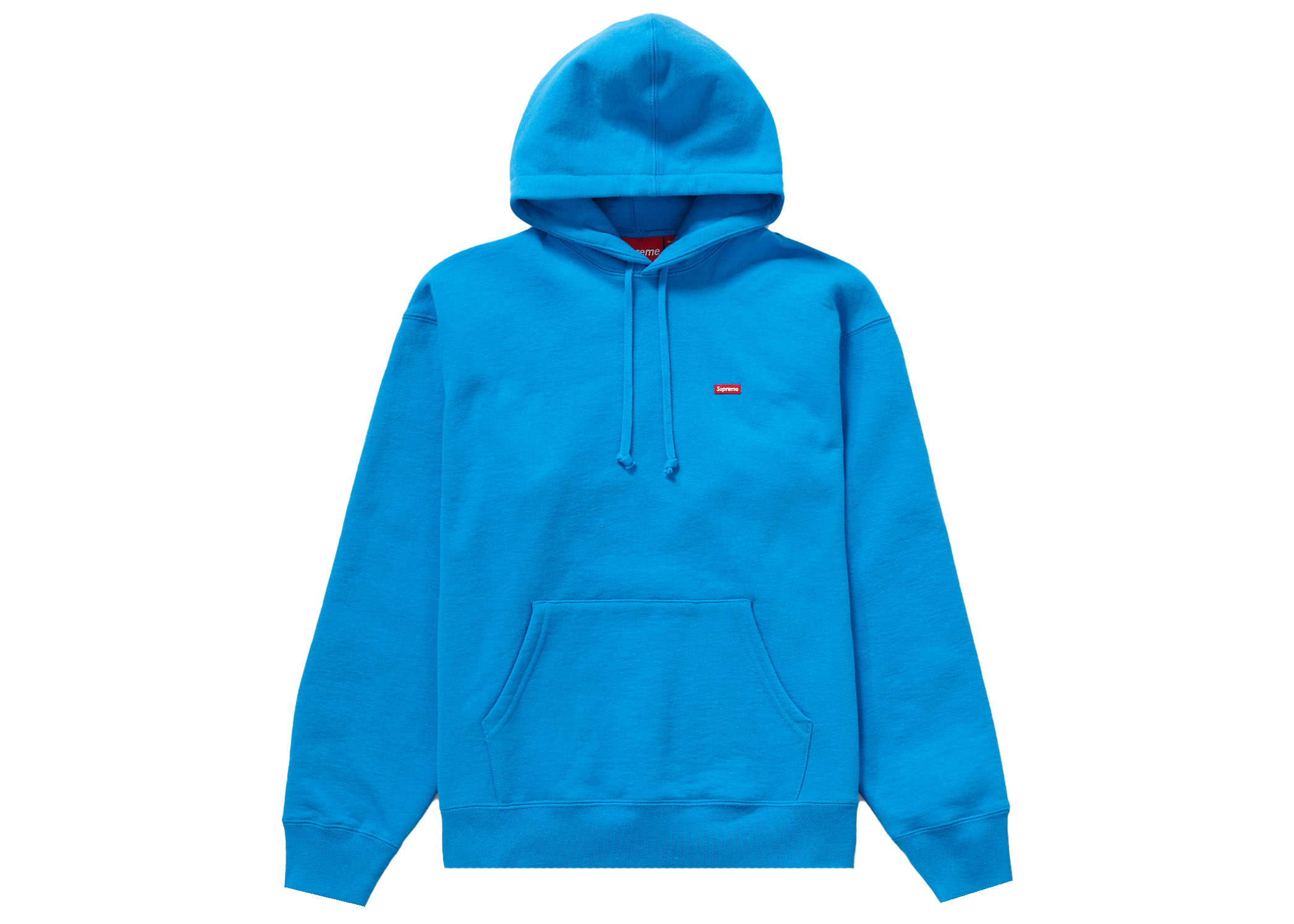 Supreme Small Box Hooded Sweatshirt (SS22) Bright Blue Men's