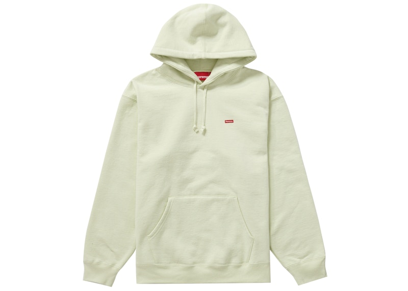 Pre-owned Supreme Small Box Hooded Sweatshirt (ss22) Pale Green