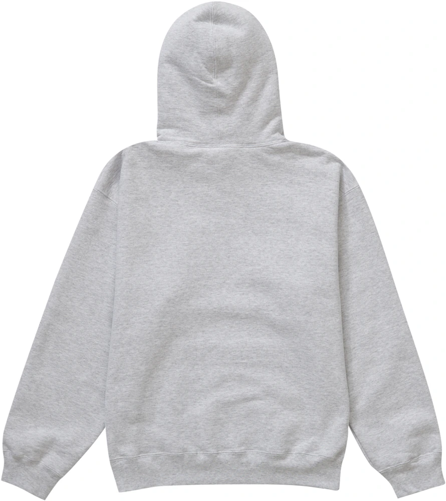 Supreme Small Box Hooded Sweatshirt (SS23) Ash Grey Men's - SS23 - US