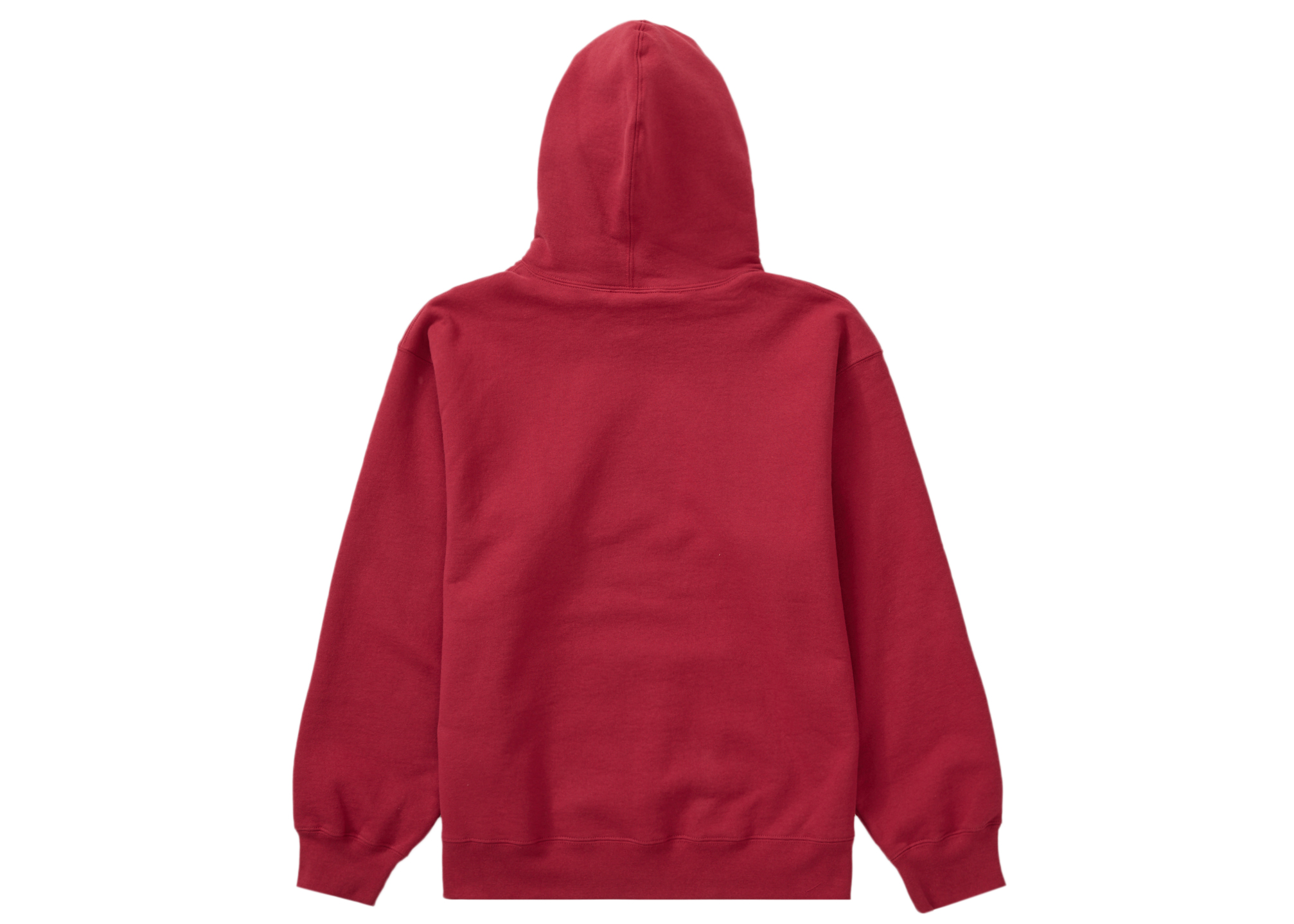 Supreme Small Box Hooded Sweatshirt (SS23) Dark Red Men's - SS23 - US