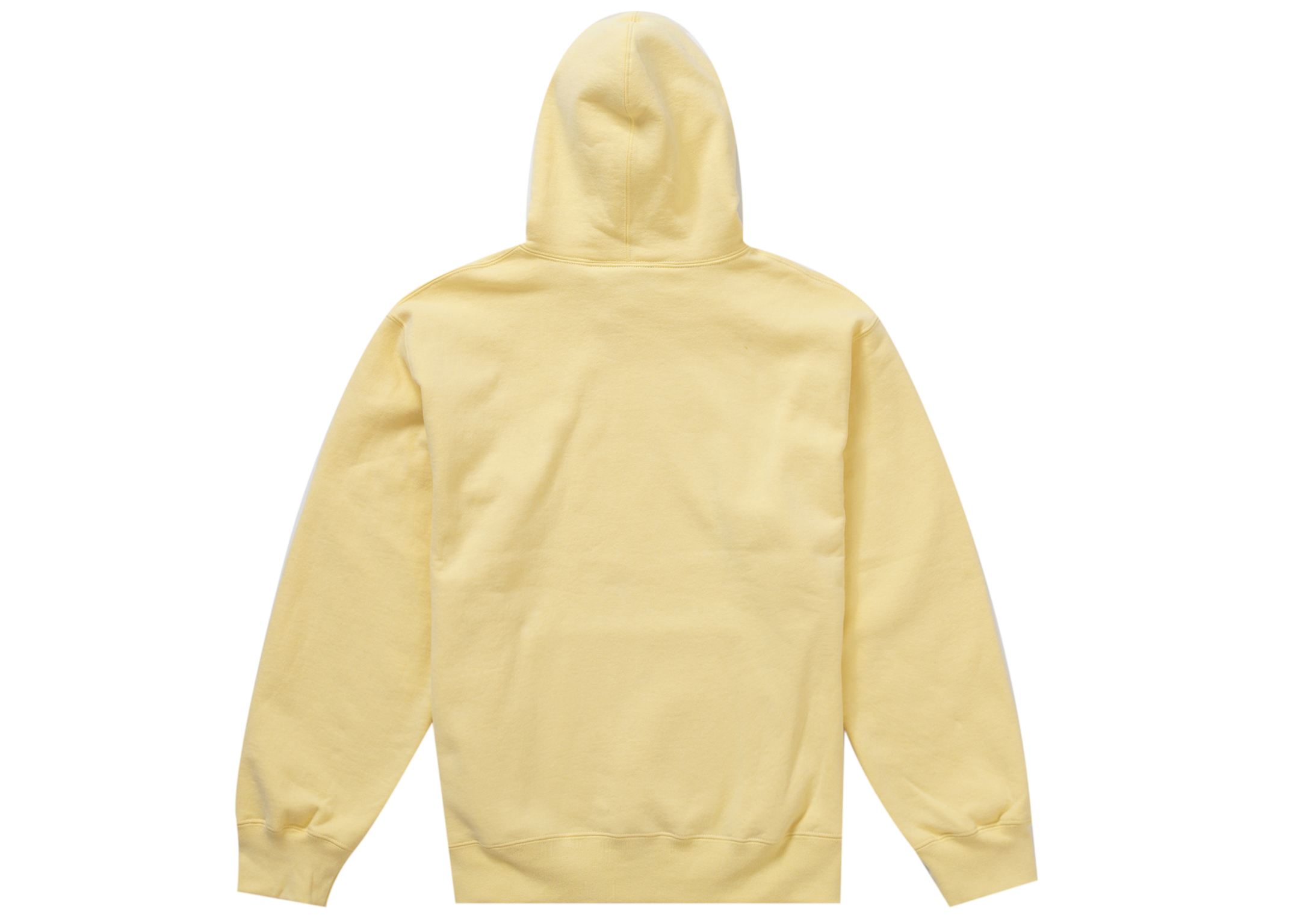 Supreme Small Box Hooded Sweatshirt (SS23) Light Yellow Men's - SS23 - US
