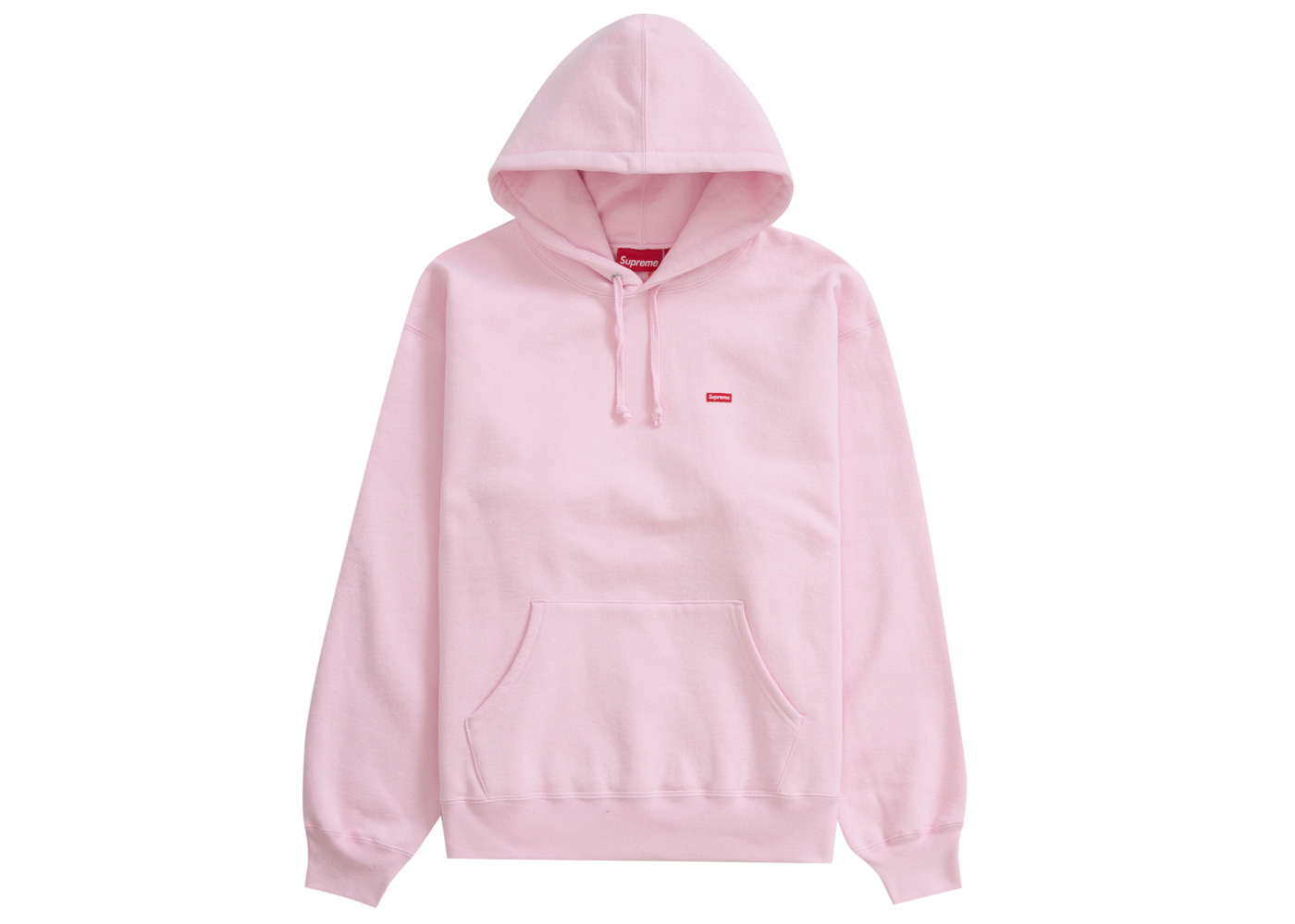Supreme Small Box Hooded Sweatshirt (SS24) Light Pink Men's 
