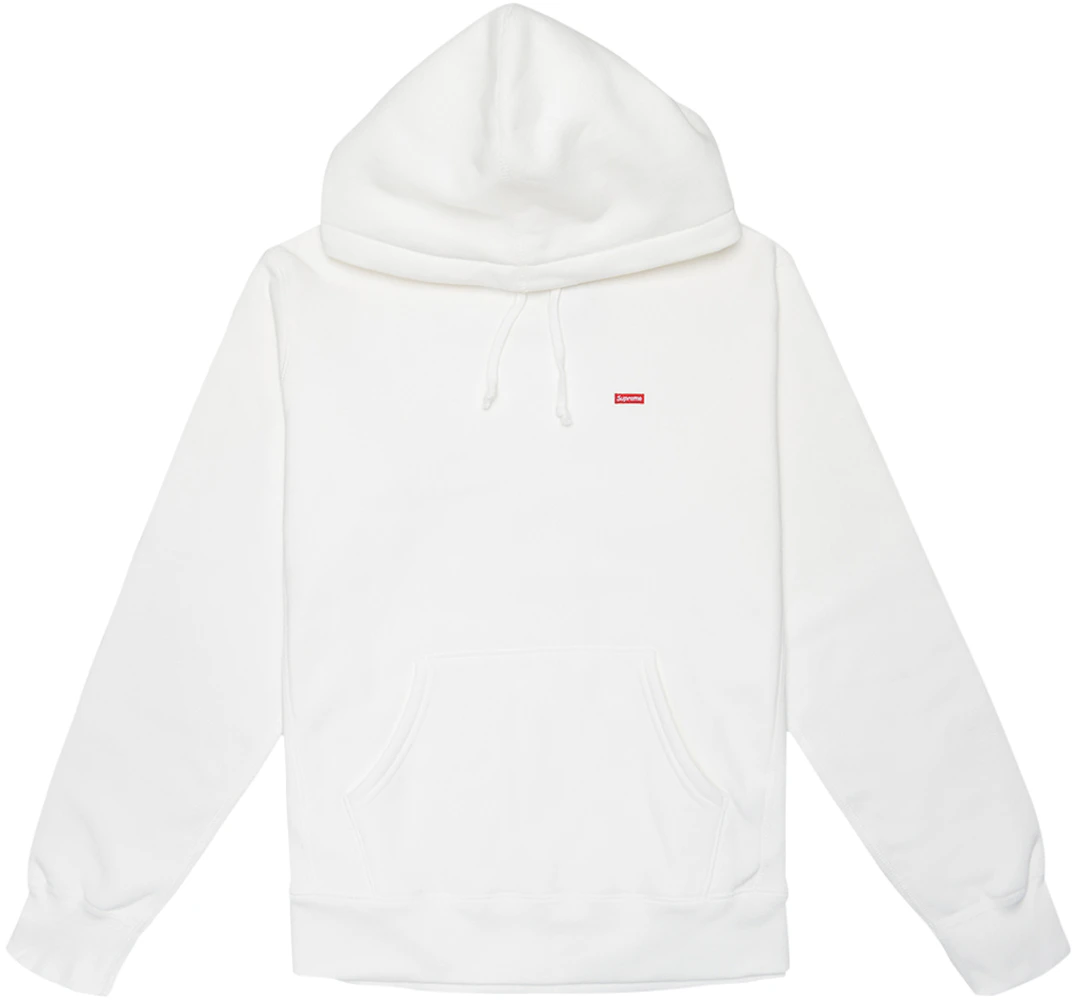 Supreme Box Logo Hooded Sweatshirt Hoodie White XL Made In USA