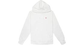 Supreme Small Box Hooded Sweatshirt White