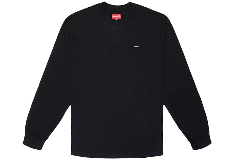 Supreme Small Box L/S Tee Black 男士- SS20 - TW