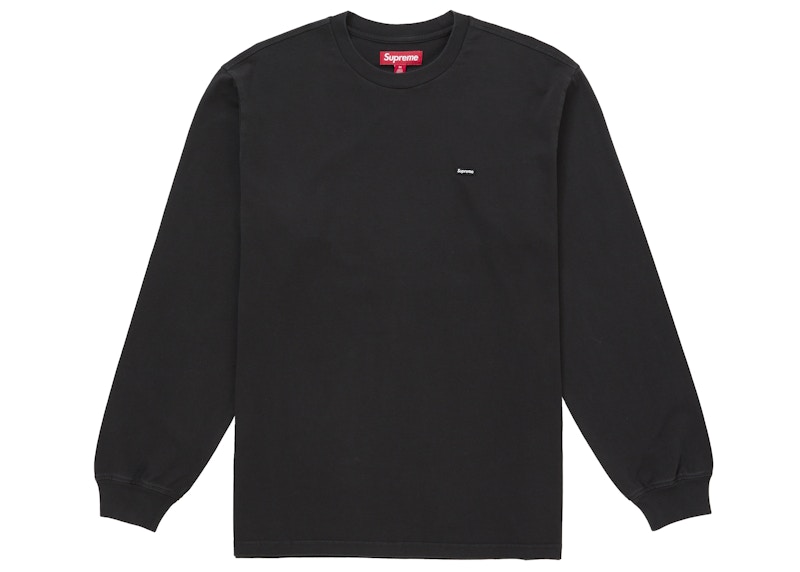 Supreme Small Box L/S Tee (FW25) Black Men's - FW25 - GB