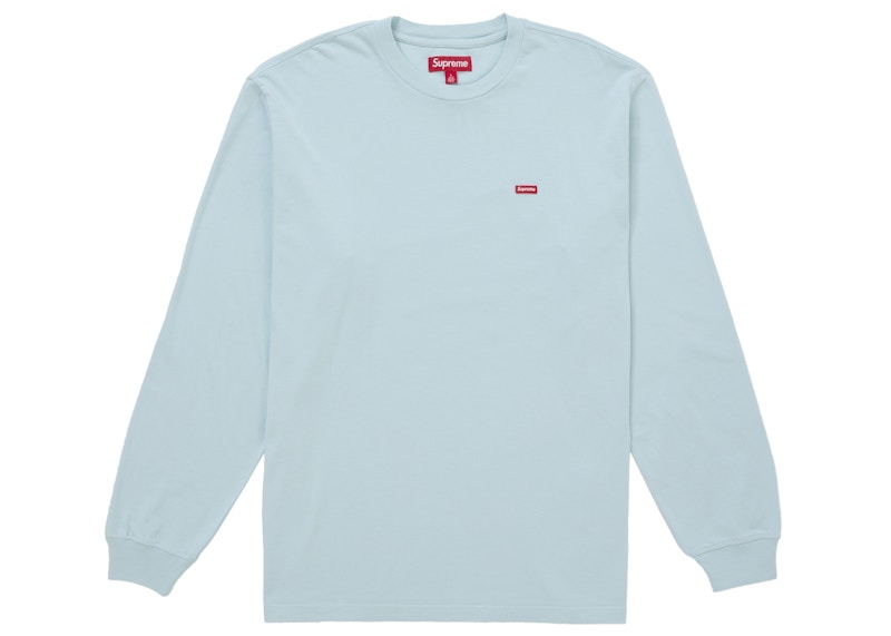 トップス Supreme Small Box L/S Tee Light Blue S Supreme Small Box L/S Tee (FW25) Light Blue メンズ - FW25 - JP