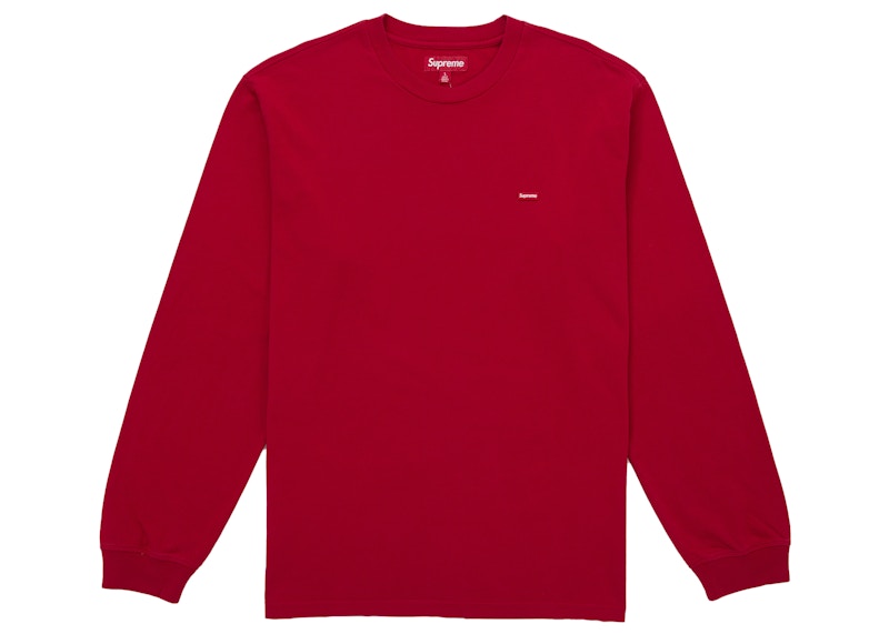 Supreme Small Box L/S Tee (FW25) Red Men's - FW25 - US