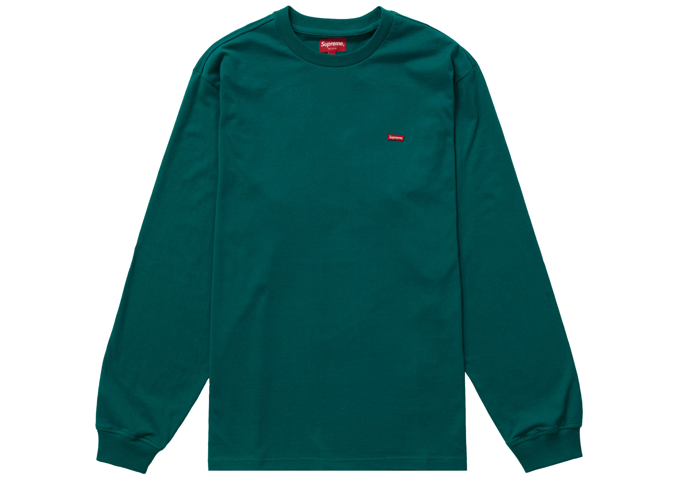 Supreme Small Box L/S Tee (SS22) Teal Men's - SS22 - US