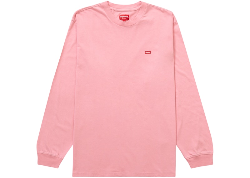 Supreme Small Box L/S Tee (SS23) Pink