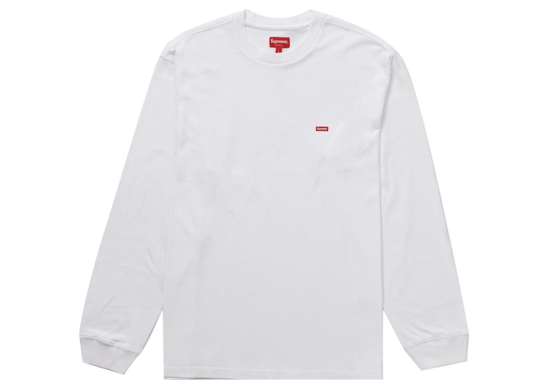 Mサイズ Supreme Small Box L/S Tee ロンT グレー系購入時期と購入先を