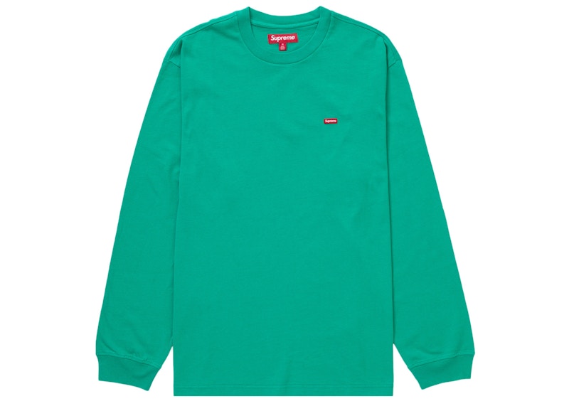 Supreme Small Box L/S Tee (SS24) Green Men's - SS24 - US