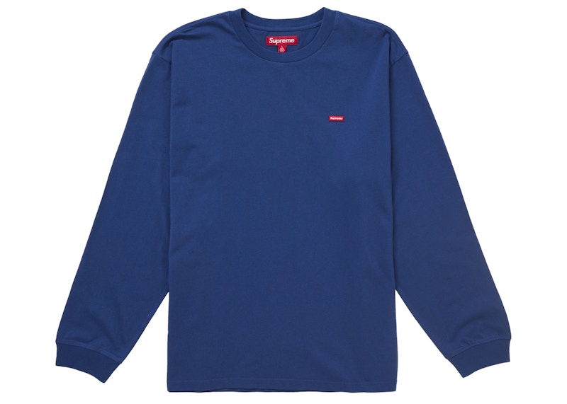 Supreme Small Box L/S Tee (SS25) Dark Royal メンズ - SS25 - JP 