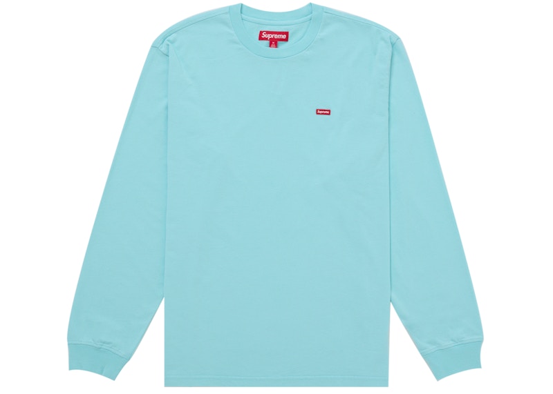 T-shirt Supreme Small Box L/S (SS26) blu