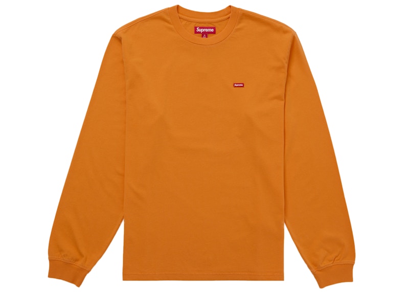 Supreme Small Box L/S Tee (SS26) Orange Men's - SS26 - US