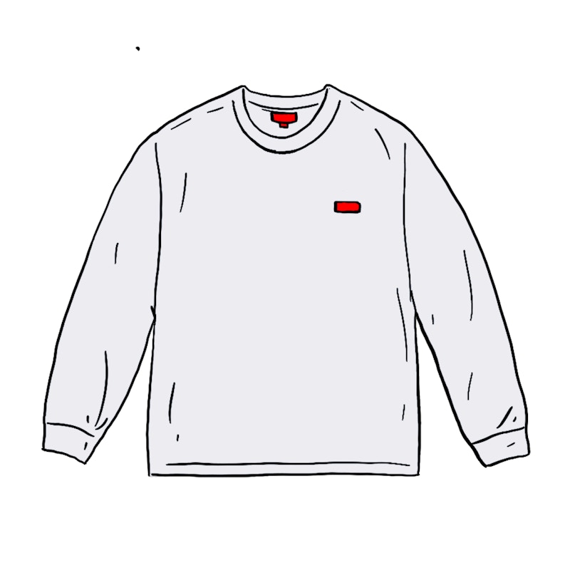 Supreme Small Box L/S Tee White Men's - SS20 - US