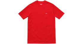 Supreme Small Box Pique Tee Red