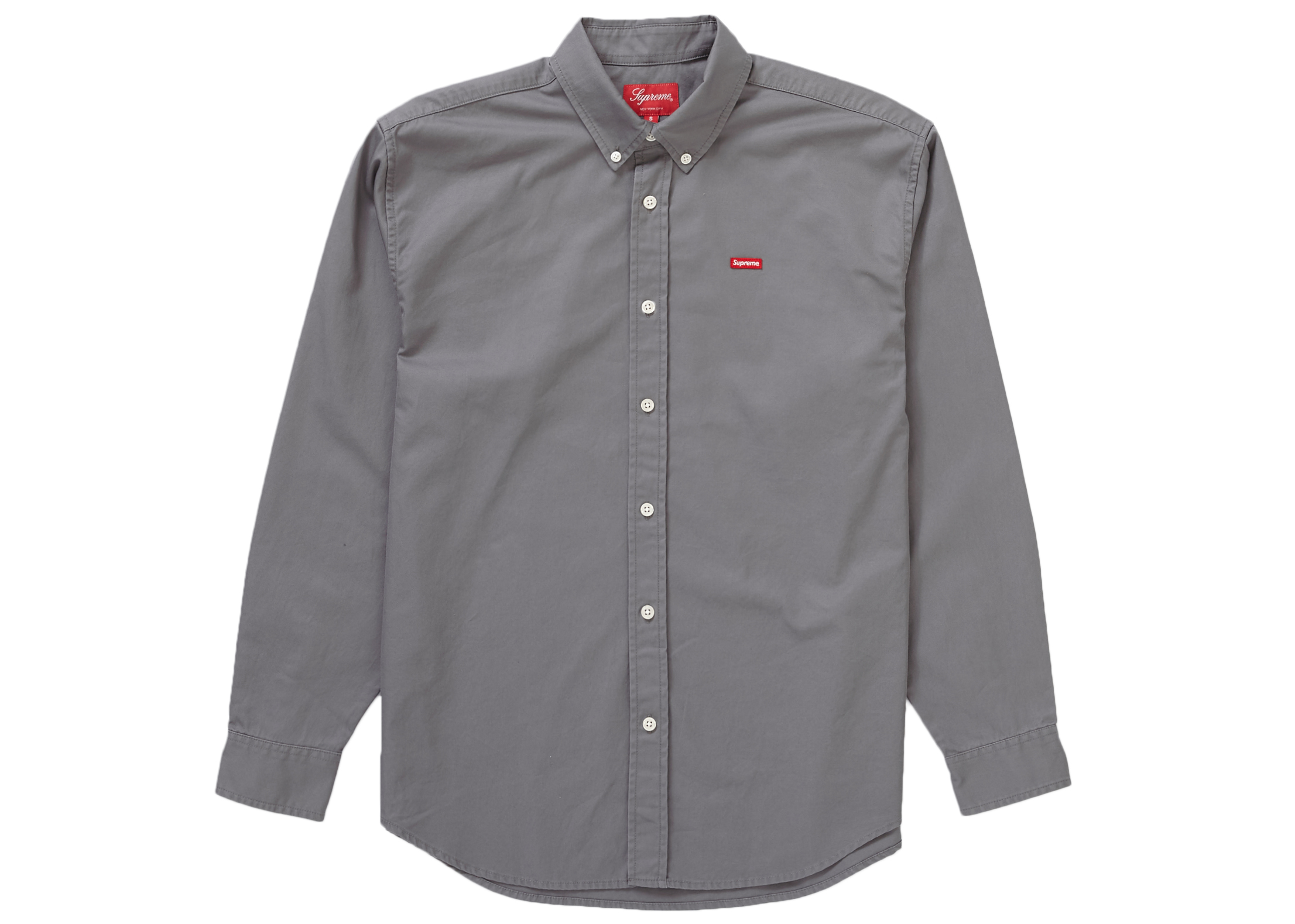 Supreme Small Box Shirt (FW22) Grey