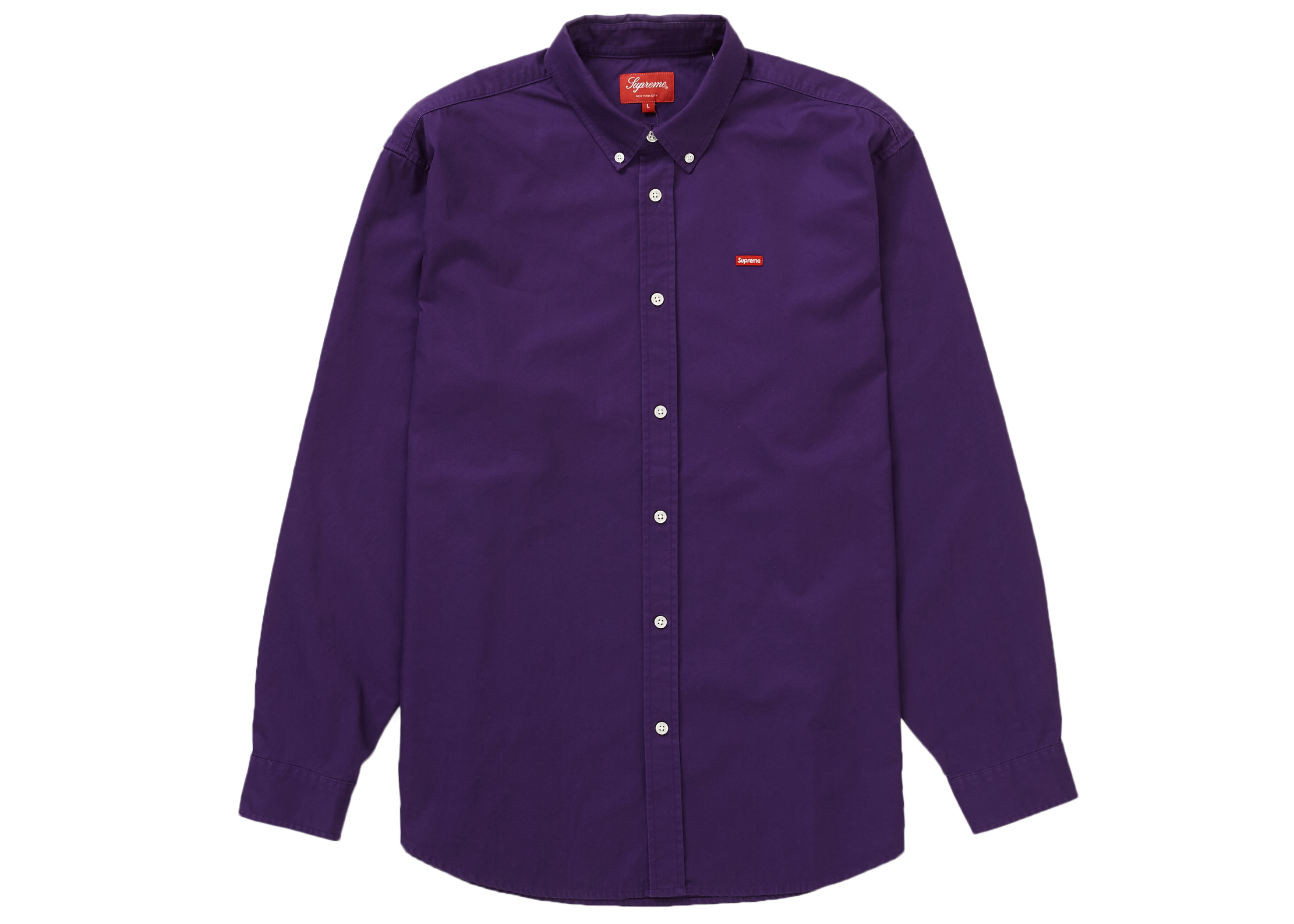Supreme Small Box Shirt (FW22) Purple