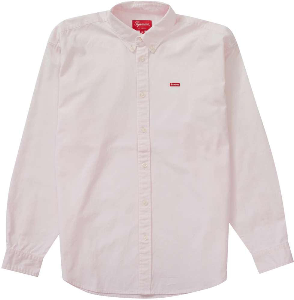 Supreme Small Box Shirt (SS23) Pale Pink Men's - SS23 - US