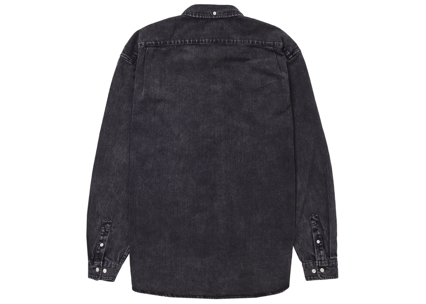 12,250円Supreme small box shirt washed black 黒