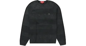 Supreme Small Box Stripe Sweater Black