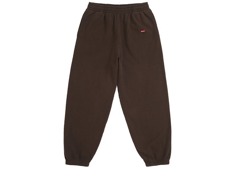 Supreme Small Box Sweatpant (FW25) Brown Men's - FW25 - US