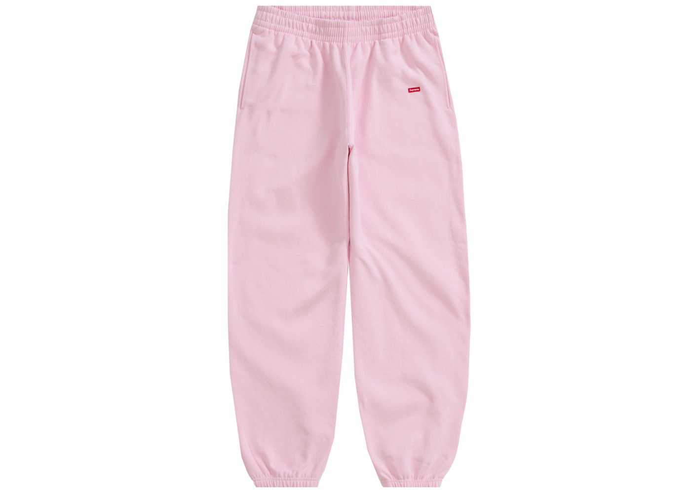 Supreme Small Box Sweatpant (SS24) Light Pink Men's - SS24 - US