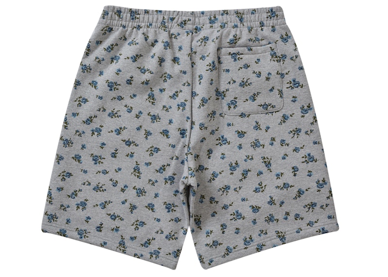 Supreme Small Box Sweatshort (FW23) Flowers Men's - FW23 - US