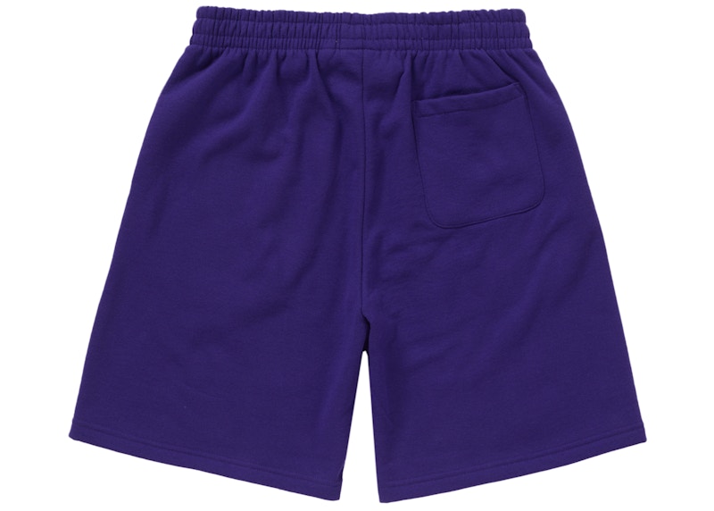 Supreme Small Box Sweatshort (FW24) Purple Uomo - FW24 - IT