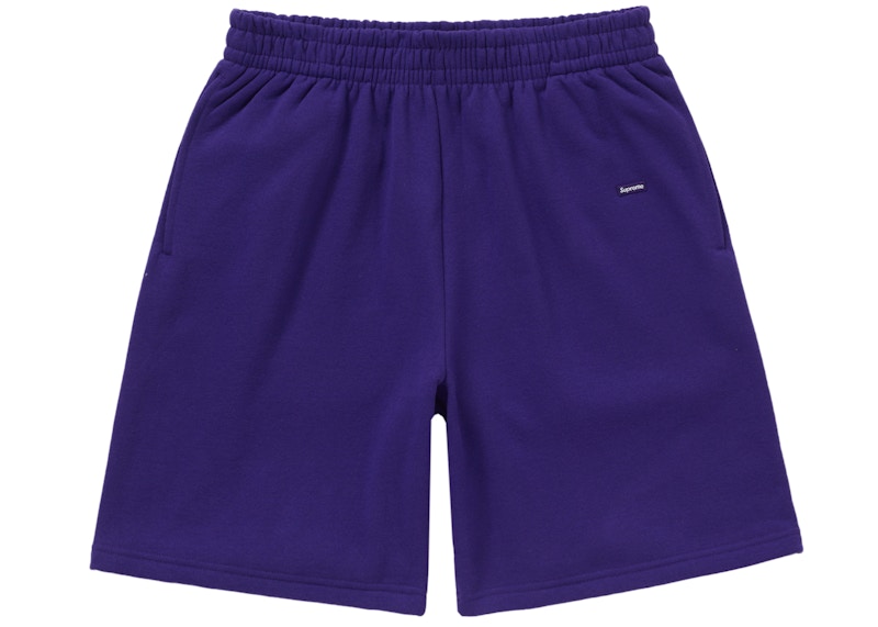 Supreme Small Box Sweatshort (FW24) Purple Men's - FW24 - US