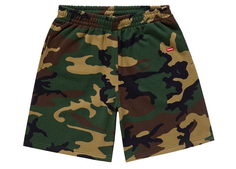 Supreme Small Box Sweatshort (FW24) Woodland Camo Men's - FW24 - US