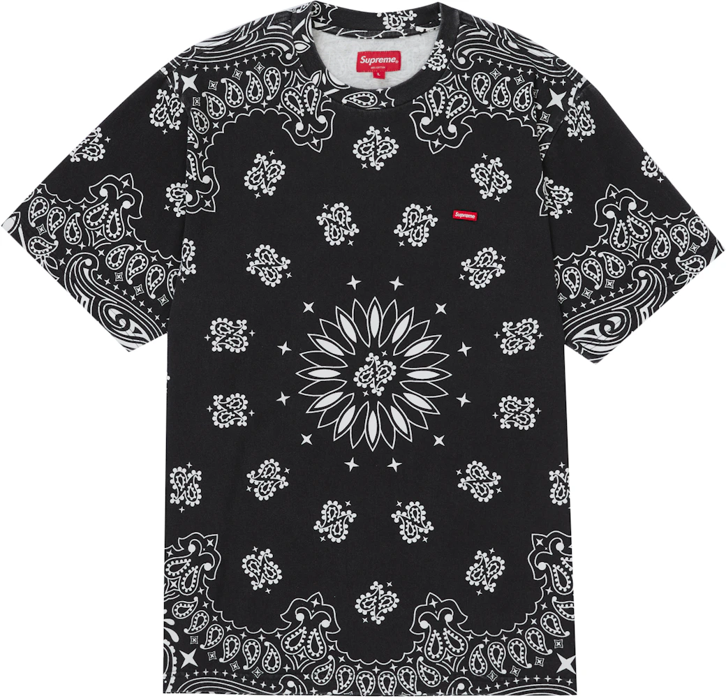 DS Supreme x Hanes Bandana Shirt Pack Black Size XL (2 Shirts in 1 Pack)