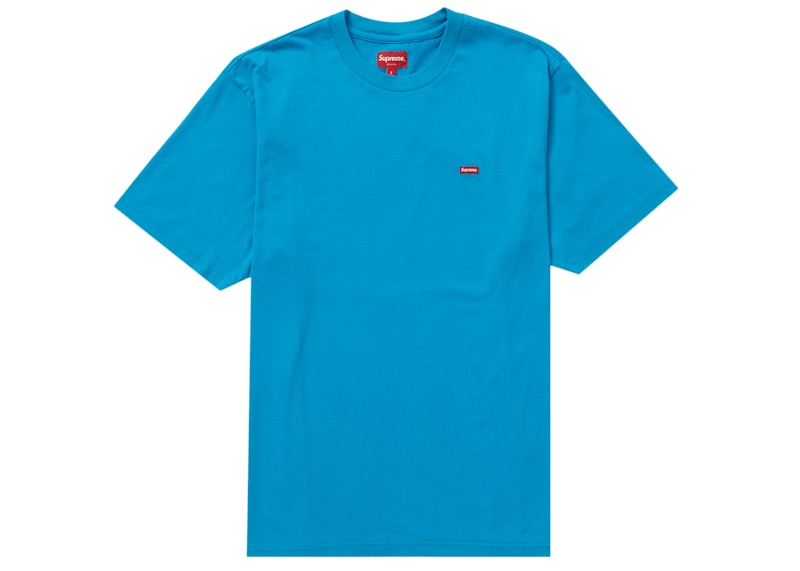 Supreme Small Box Tee Bright Blue Men's - SS22 - US