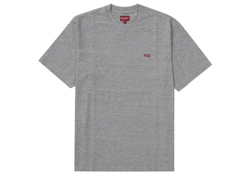 Supreme Small Box Tee (FW21) Heather Grey Men's - FW21 - US