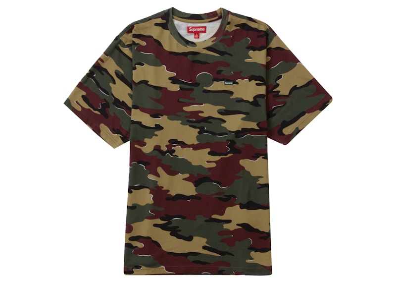 Camo supreme shirt sale