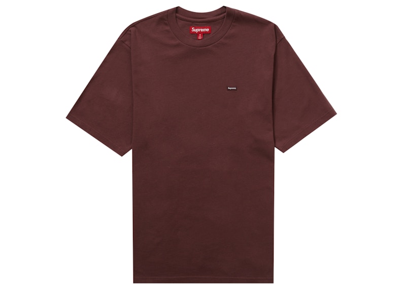 Supreme Small Box Tee (FW23) Washed Plum Men's - FW23 - GB